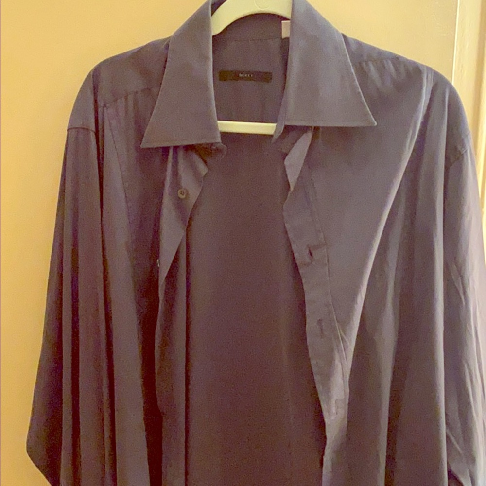 Gucci midnight blue men’s shirt. Size 41,16.